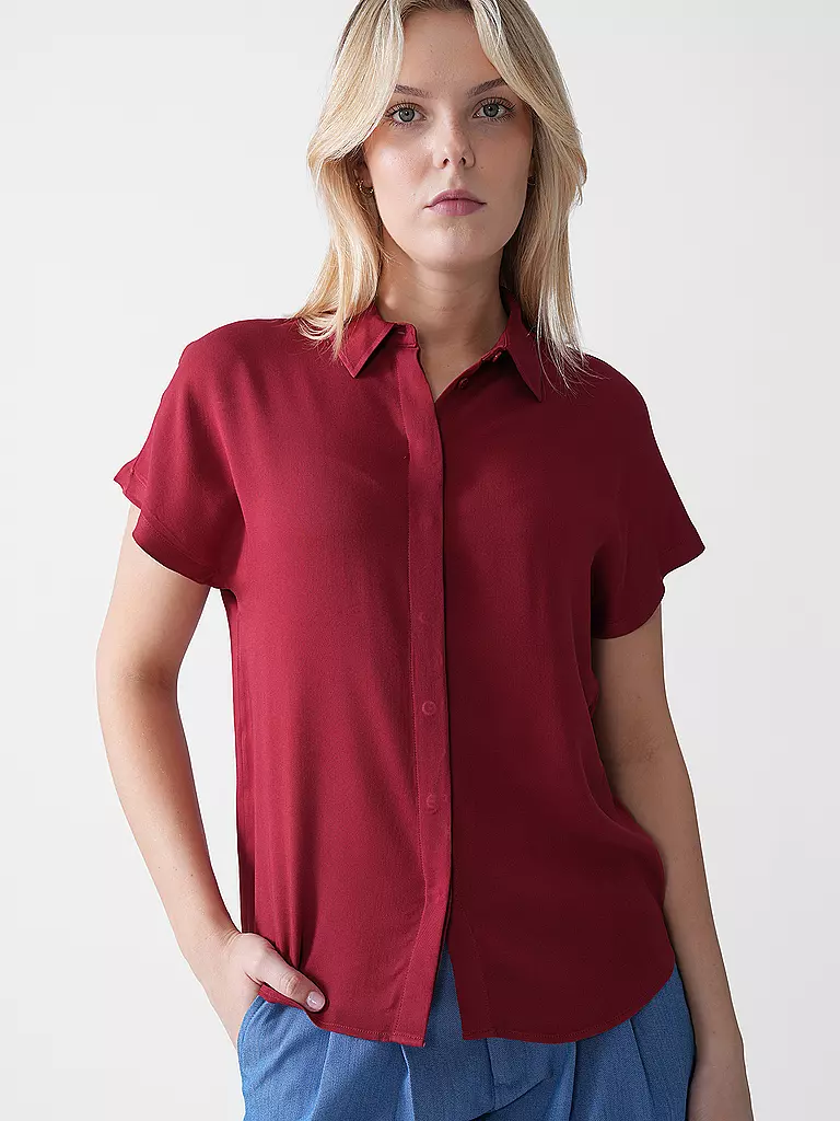 ARMEDANGELS | Blouse LARISAANA | rot