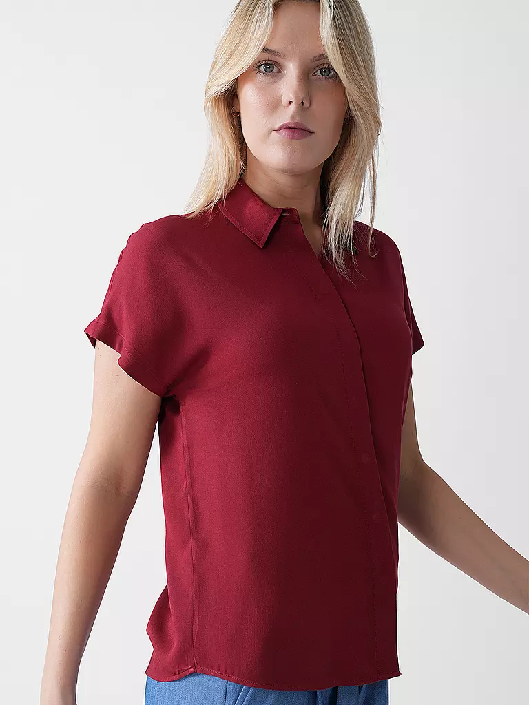 ARMEDANGELS | Blouse LARISAANA | rot