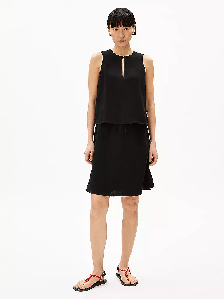 ARMEDANGELS | Blouse RAFALAA LINO | Noir