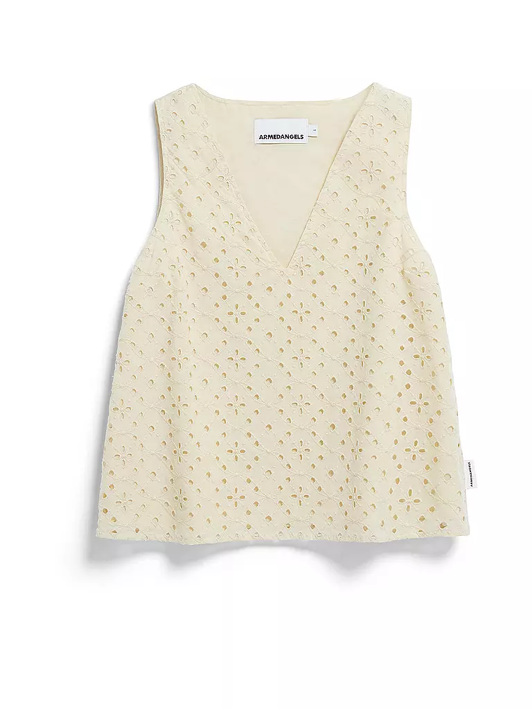 ARMEDANGELS | Blouse YALINAA BROIDERY | creme
