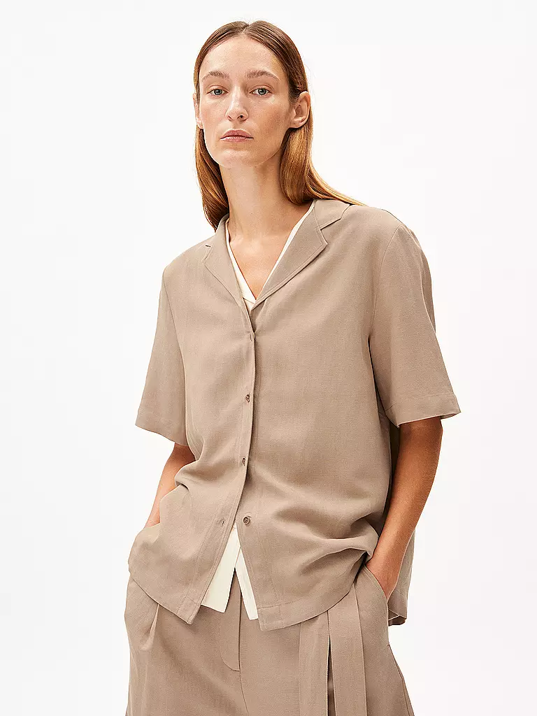 ARMEDANGELS | Bluse MAAITE | Camel