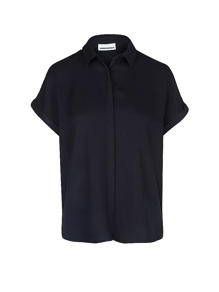 ARMEDANGELS | Bluse ZONJAA | Bleu foncé