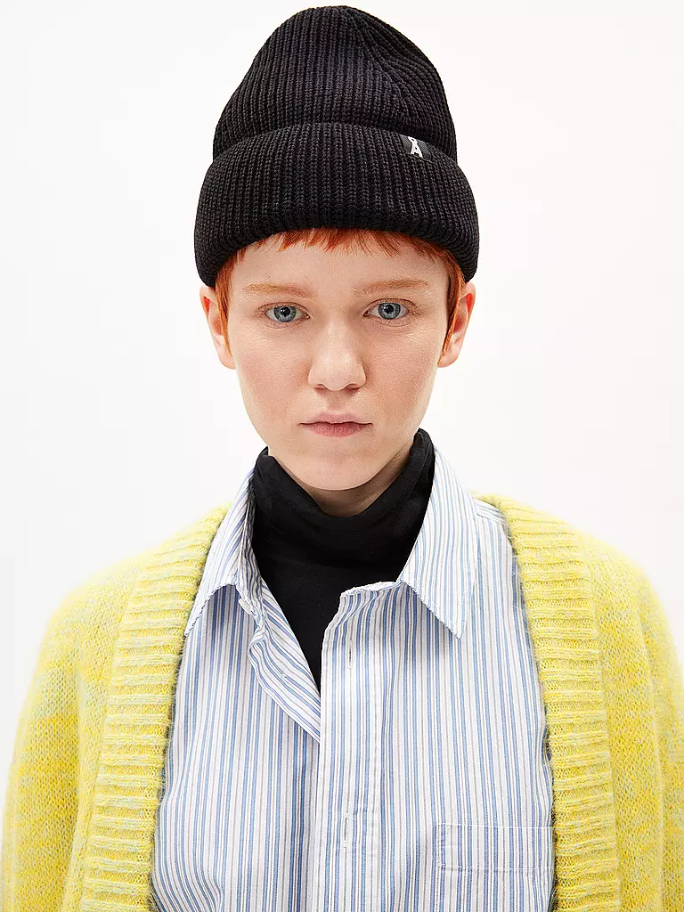 ARMEDANGELS | Bonnet - Haube NILDAAO | schwarz