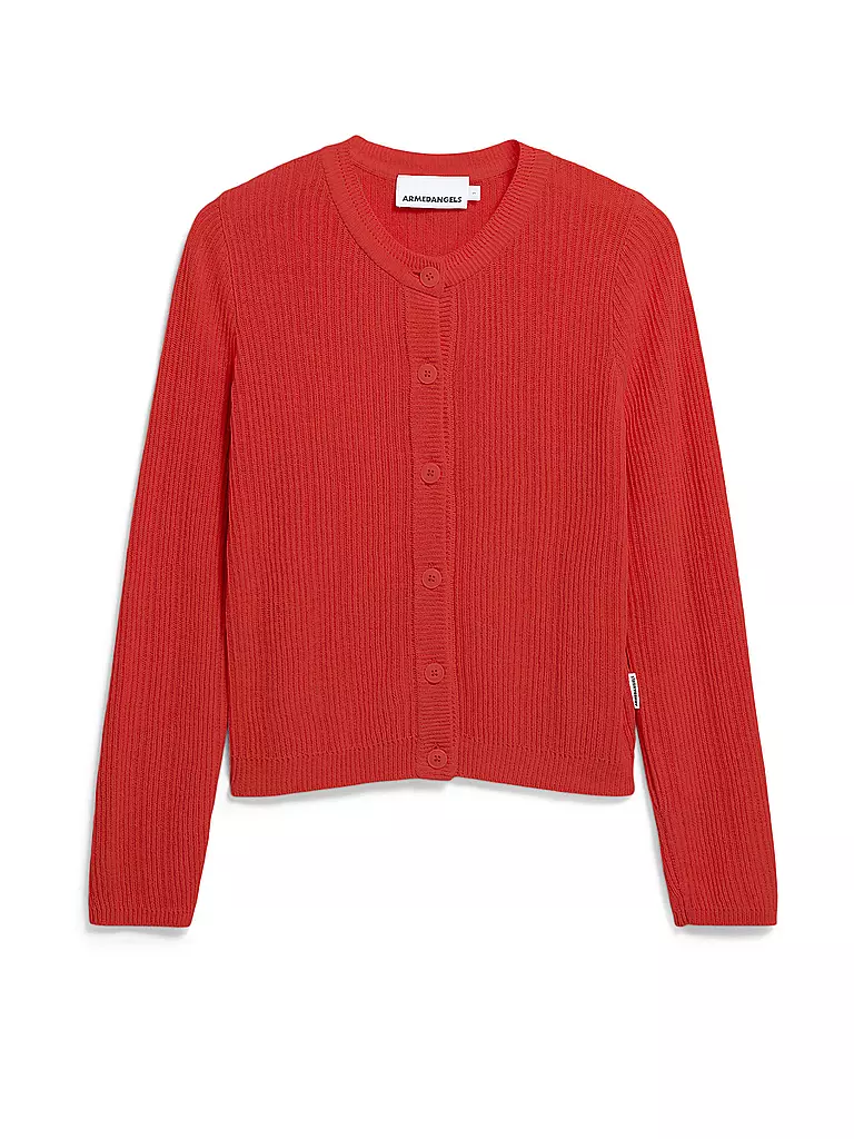 ARMEDANGELS | Cardigan RICALAA | rot