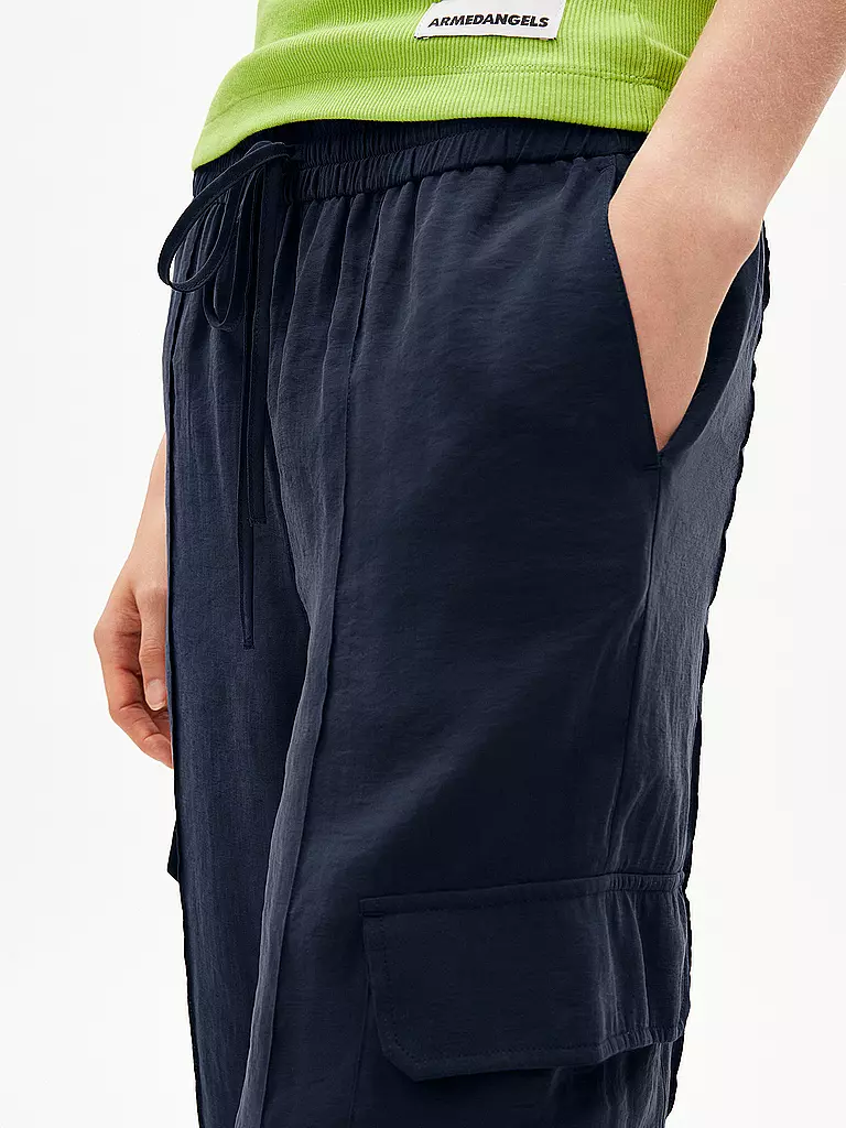 ARMEDANGELS | Cargohose TARAANEHAA | Bleu foncé