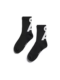ARMEDANGELS | Chaussettes SAAMUS noir blanc | Noir