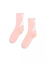 ARMEDANGELS | Chaussettes SAAMUS pigment bleu-vert cendré | Rose