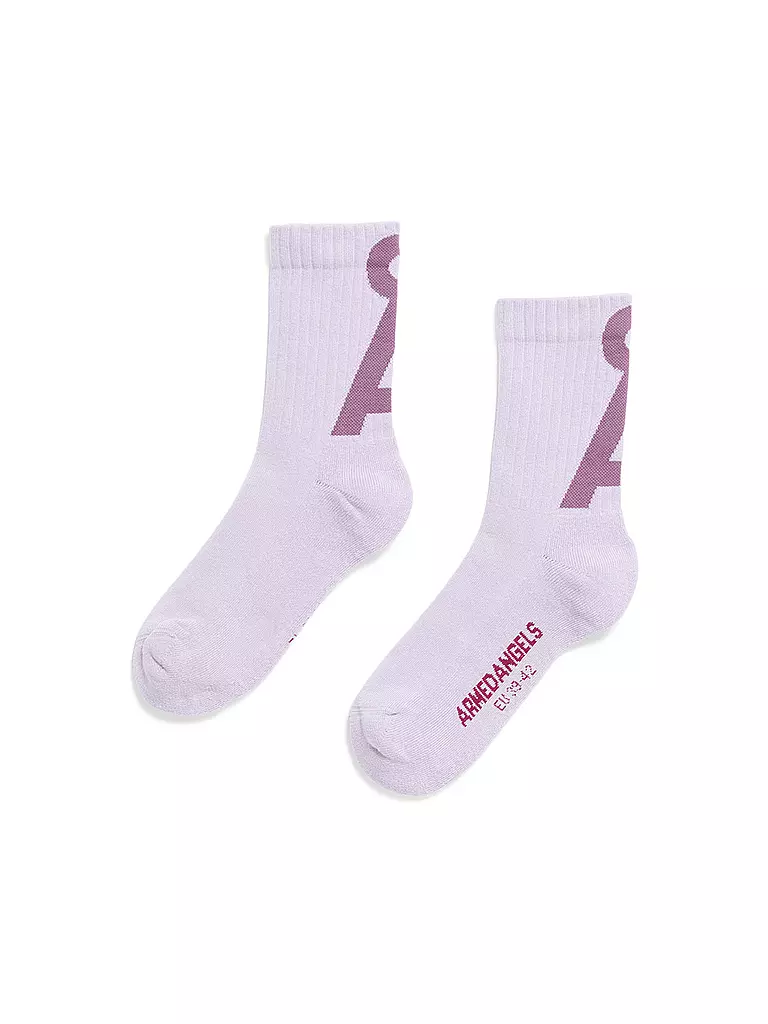 ARMEDANGELS | Chaussettes SAAMUS soft lilac-sunset sky | Lilas