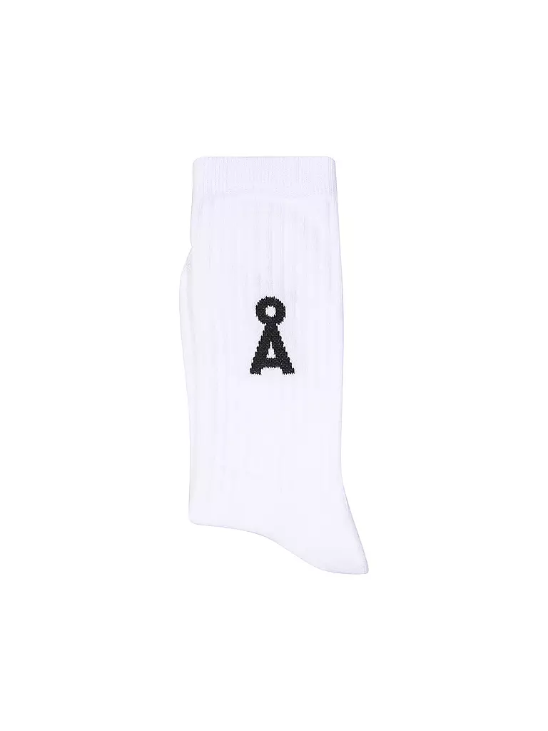 ARMEDANGELS | Chaussettes SAAMUS white | Blanc