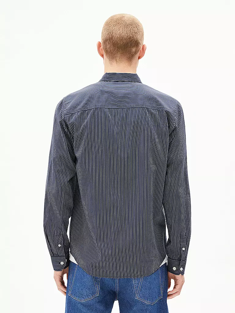 ARMEDANGELS | Chemise coupe décontractée QUAASA STRIPES | blau