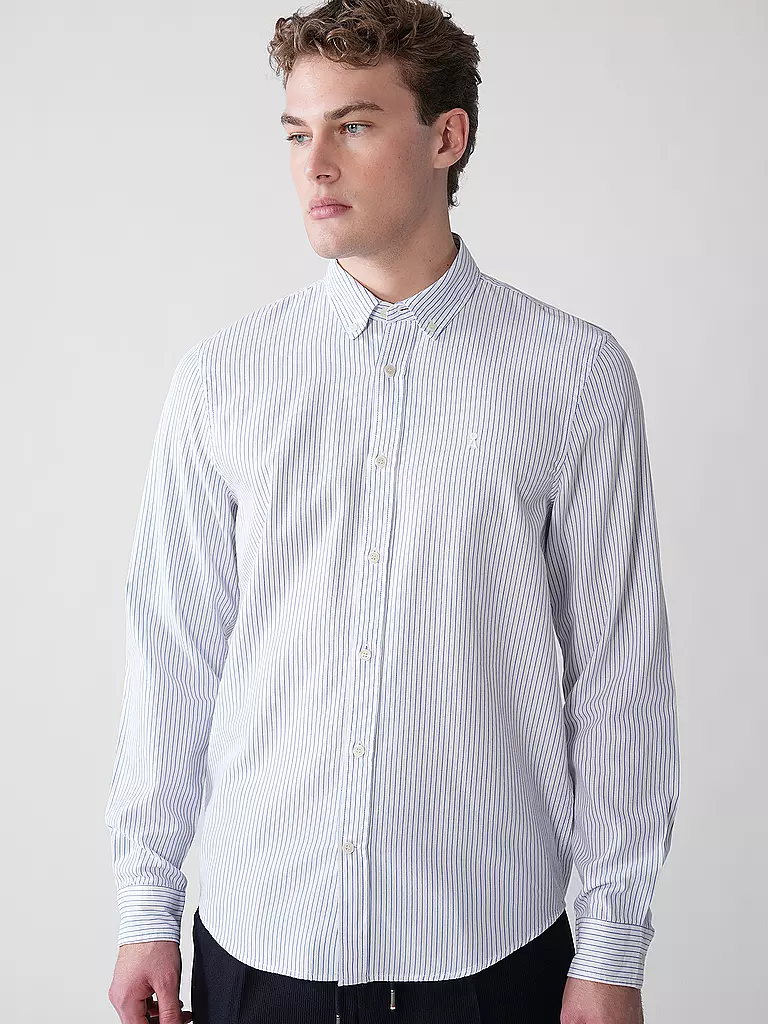 ARMEDANGELS | Chemise coupe décontractée QUAASA STRIPES | 