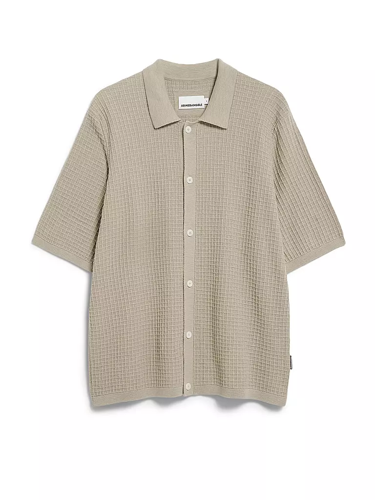 ARMEDANGELS | Chemise coupe droite EDUAARDO | beige