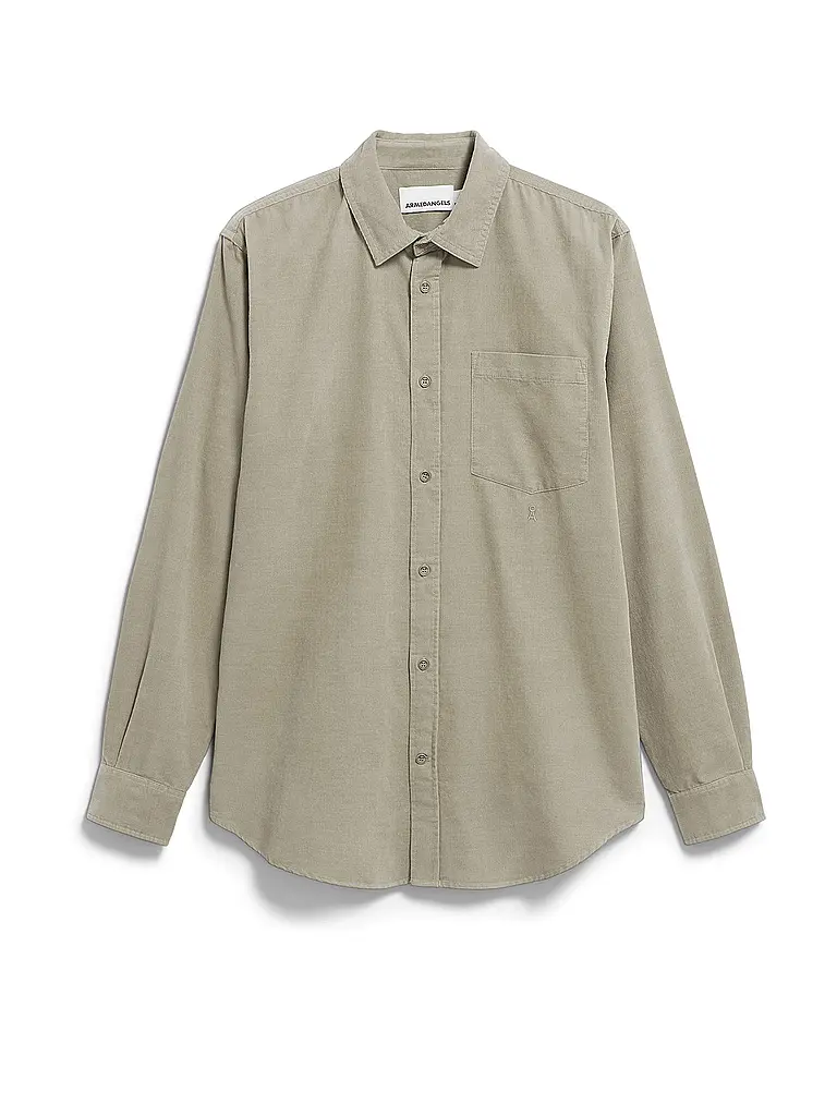 ARMEDANGELS | Chemise coupe régulière SAAMY | hellbraun