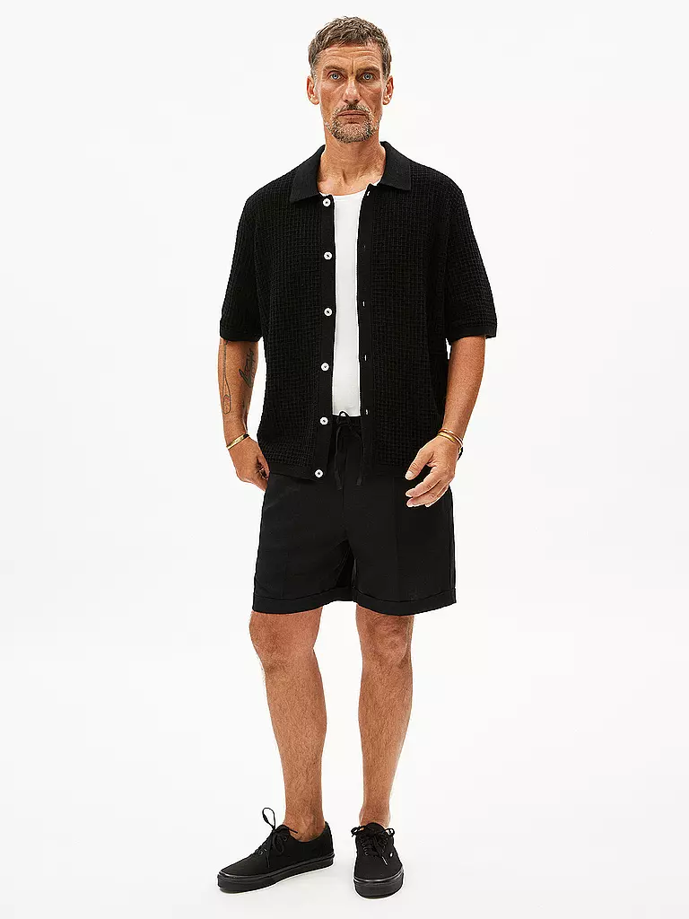 ARMEDANGELS | Chemise coupe regular EDUAARDO | schwarz