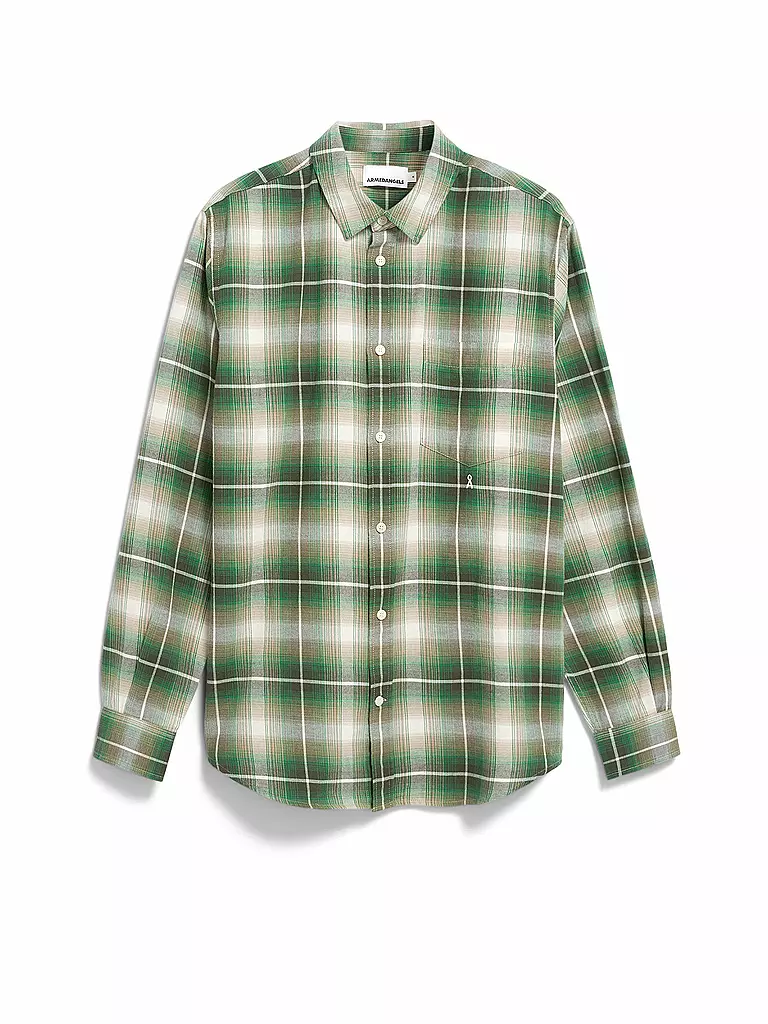 ARMEDANGELS | Chemise coupe regular | grün