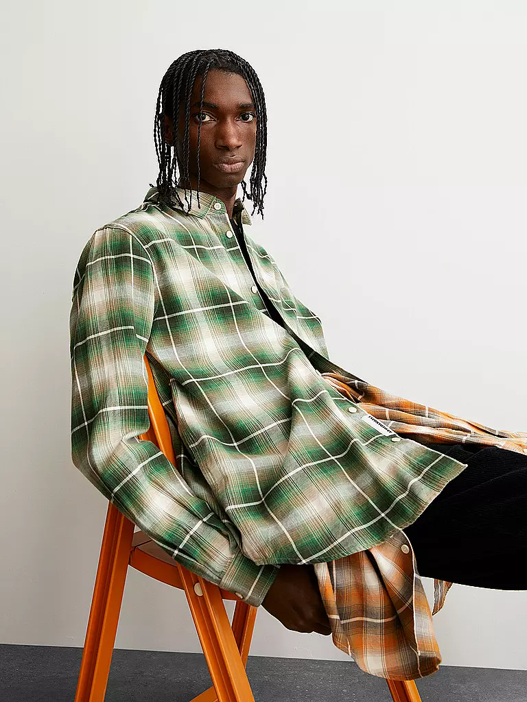ARMEDANGELS | Chemise coupe regular | grün