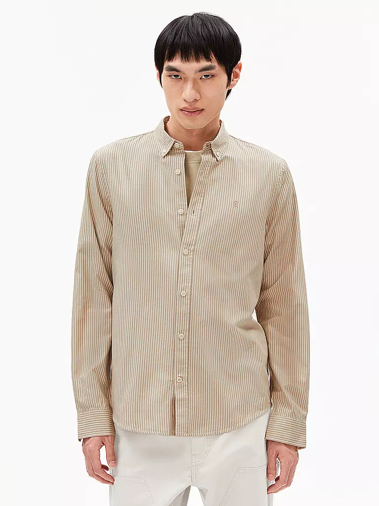 ARMEDANGELS | Chemise coupe regular | beige