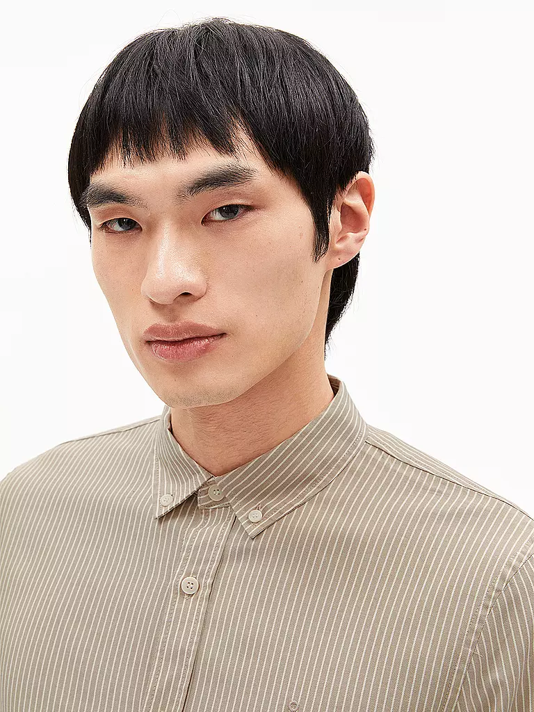 ARMEDANGELS | Chemise coupe regular | beige