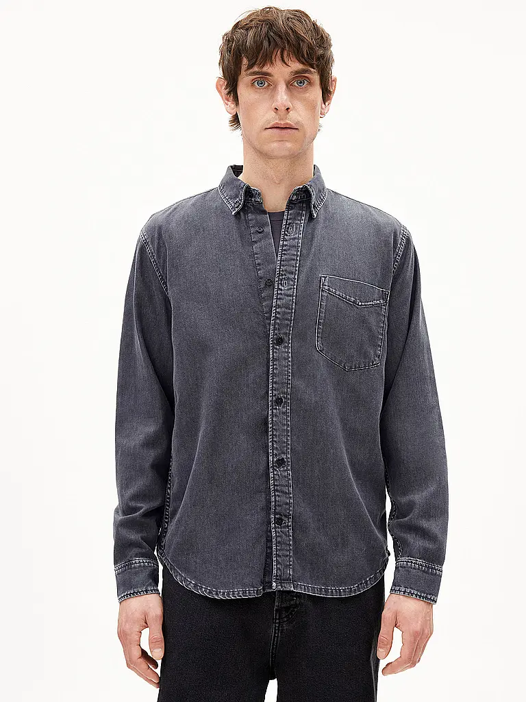 ARMEDANGELS | Chemise en jean GAVRAA | grau
