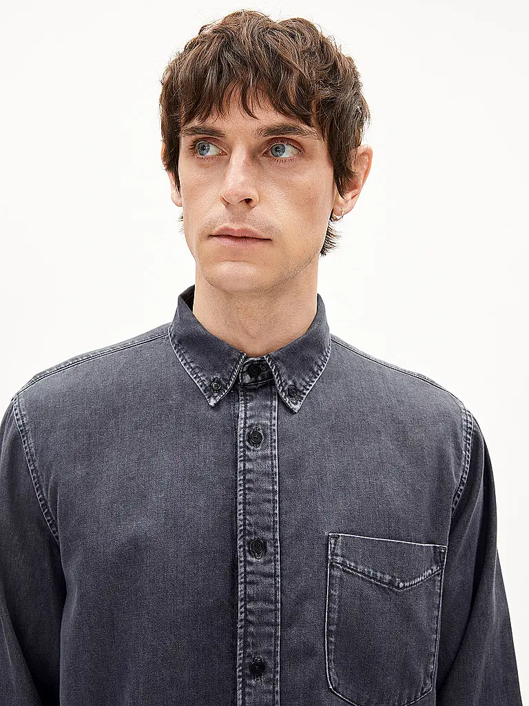 ARMEDANGELS | Chemise en jean GAVRAA | grau