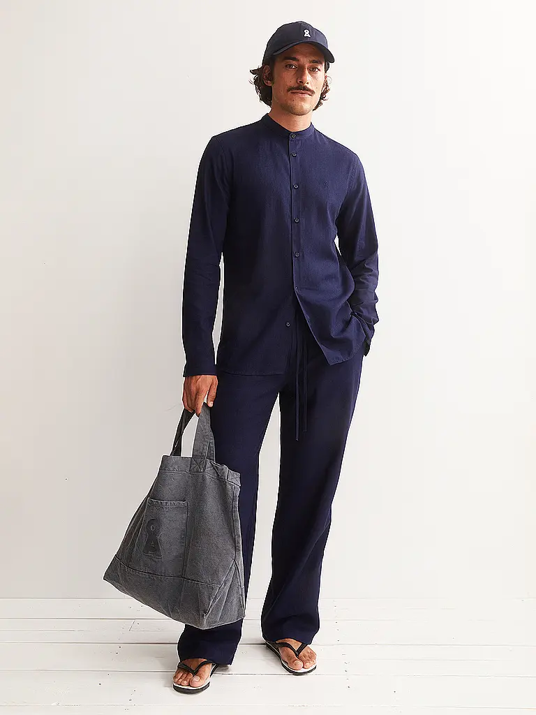 ARMEDANGELS | Chemise Regular Fit VAALERONIMUS | Bleu