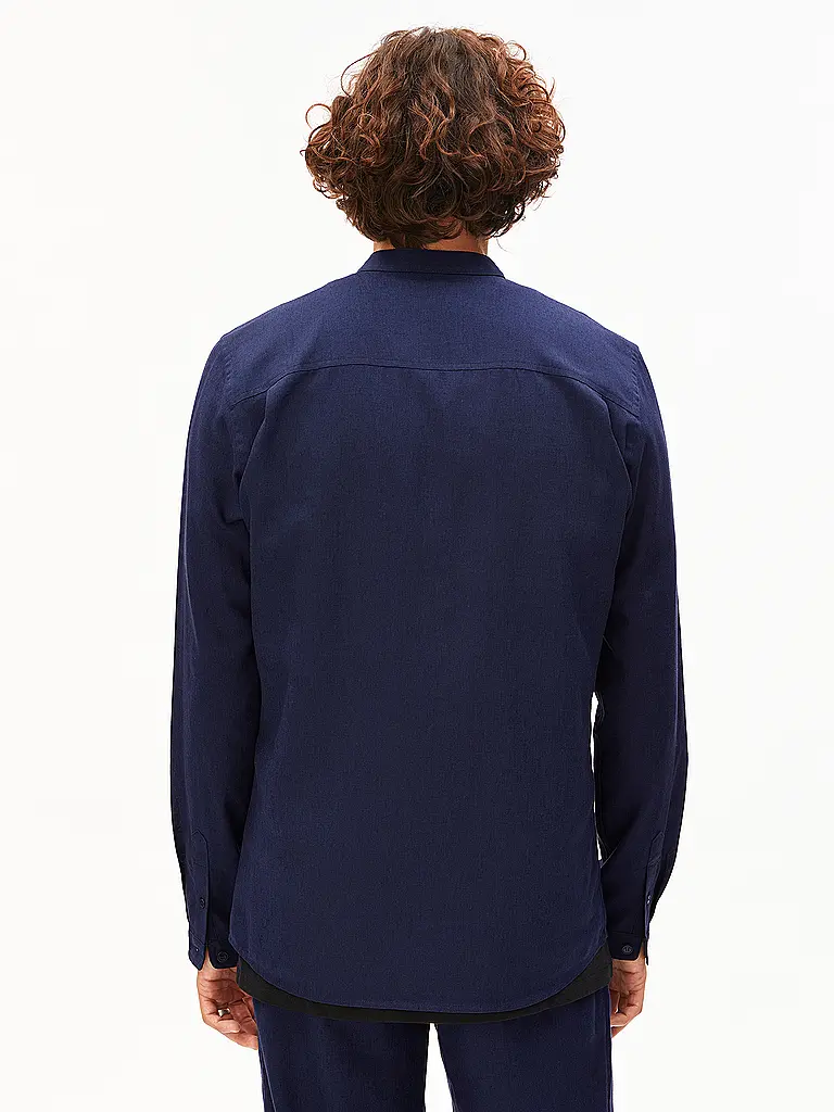 ARMEDANGELS | Chemise Regular Fit VAALERONIMUS | Bleu