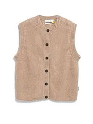 ARMEDANGELS | Gilet HELGAA
Marque : ARMEDANGELS
Couleur : camel
Catégories : Mode, Femmes

Longueur des manches : sans manches
Encolure : Col rond
Matière : Mohair, Laine
Motif : Uni
Coupe (vêtements d’extérieur) : Ample
Style : Décontracté, Pur | Camel