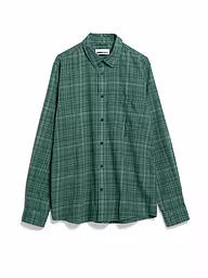 ARMEDANGELS | Hemd AARSENIO | Vert foncé