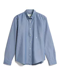ARMEDANGELS | Hemd Casual Fit QUAASA STRIPES | Bleu