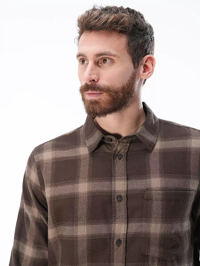 ARMEDANGELS | Hemd KAALMO | Marron