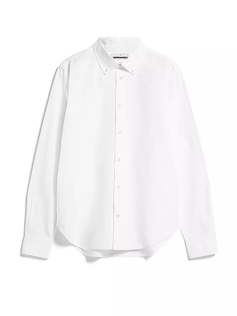ARMEDANGELS | Hemd Regular Fit LAAROX  | Blanc