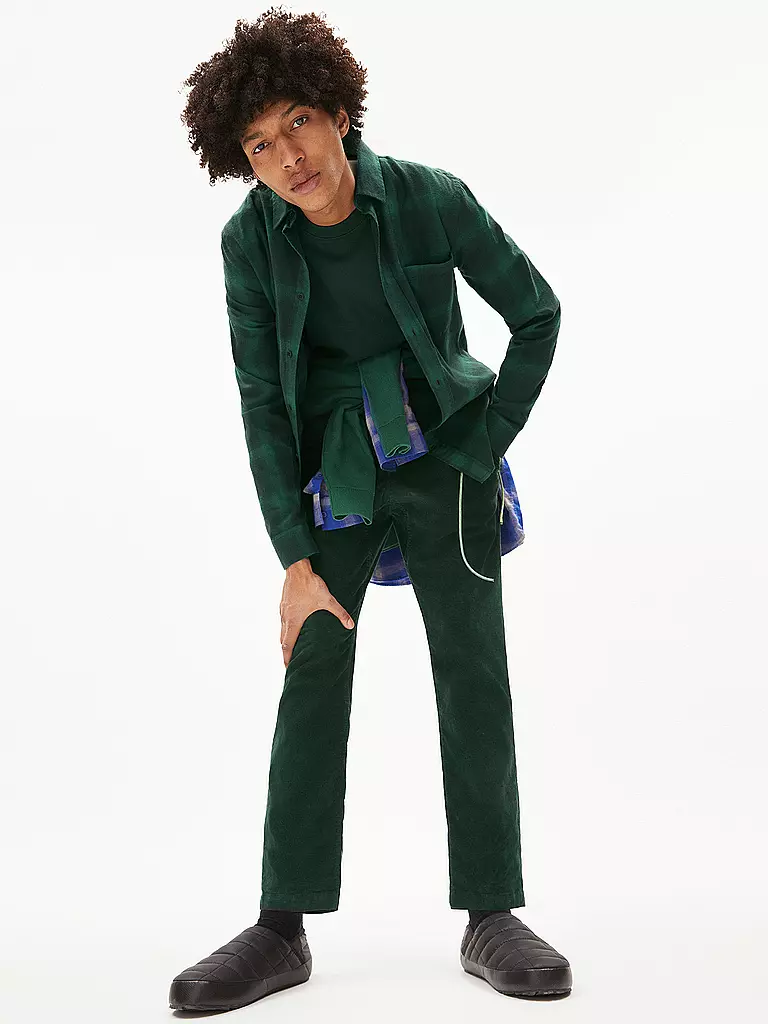 ARMEDANGELS | Hemd SKOVAA  | Vert foncé