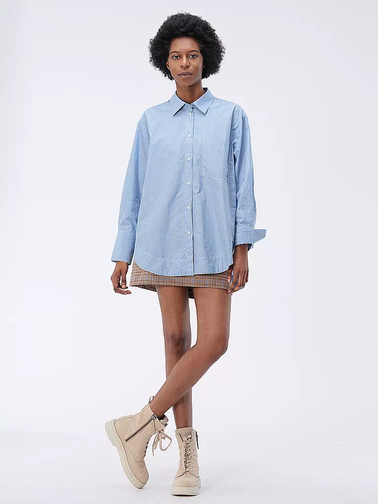 ARMEDANGELS | Hemdbluse EASSAAL | Bleu clair