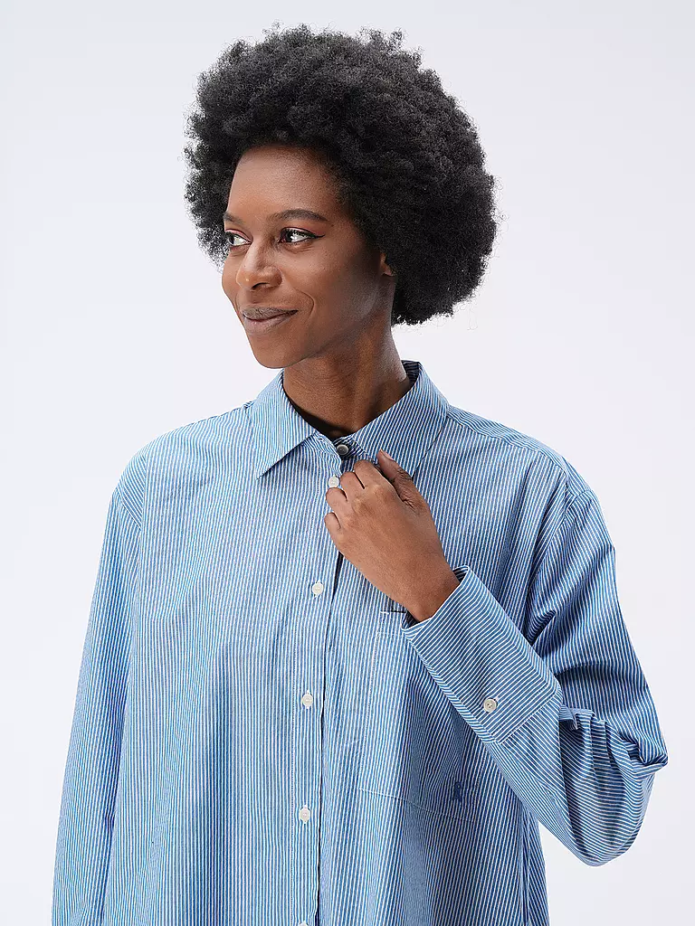 ARMEDANGELS | Hemdbluse EASSAAL | Bleu clair