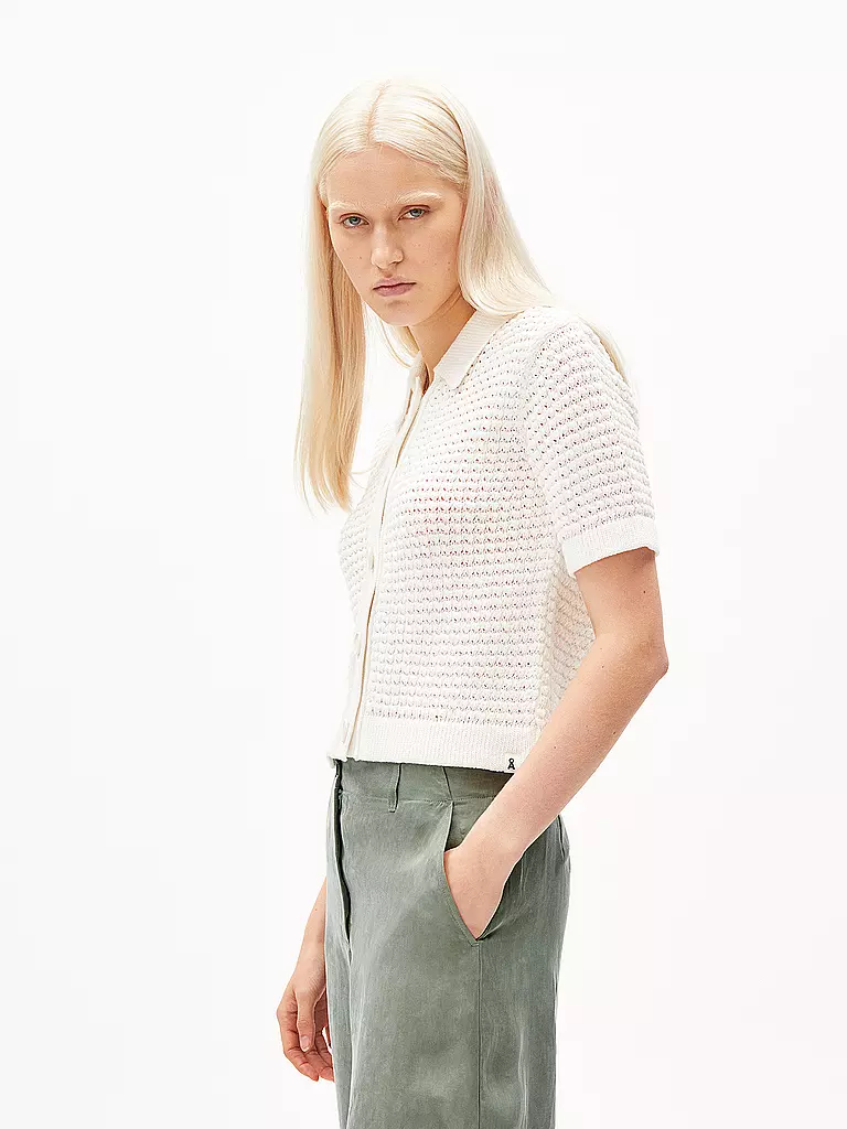 ARMEDANGELS | Jäckchen PASCIAAS CROCHET | Crème