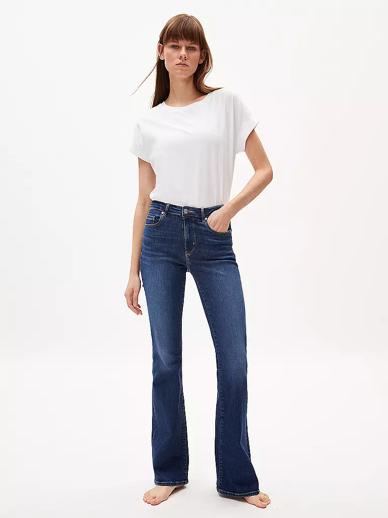 ARMEDANGELS | Jeans Coupe Évasée ANAMAA | dunkelblau