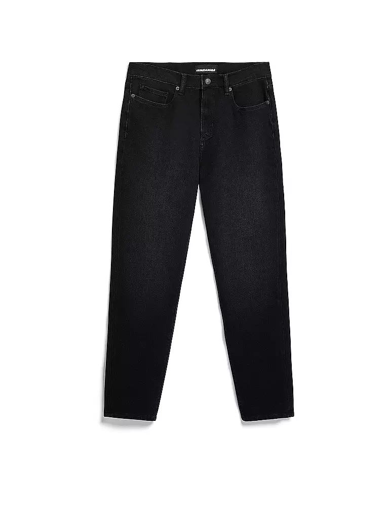 ARMEDANGELS | Jeans Coupe Boyfriend 7/8 CAYAA TARPA | Noir