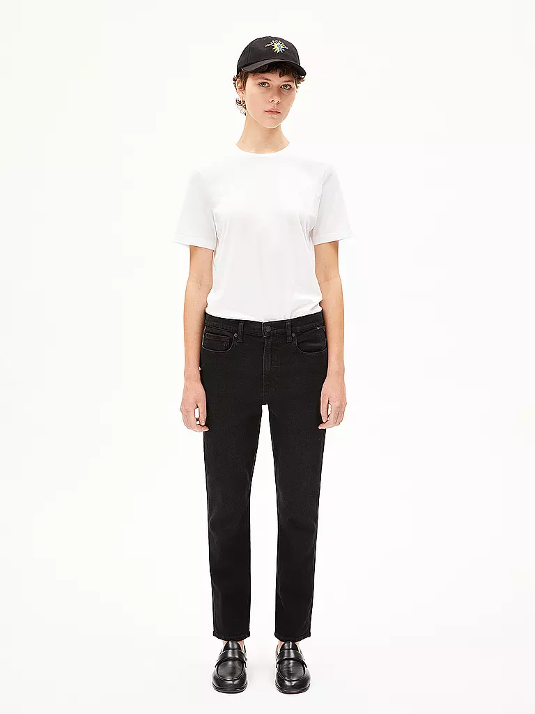 ARMEDANGELS | Jeans Coupe Boyfriend CAYAA TARPA | schwarz