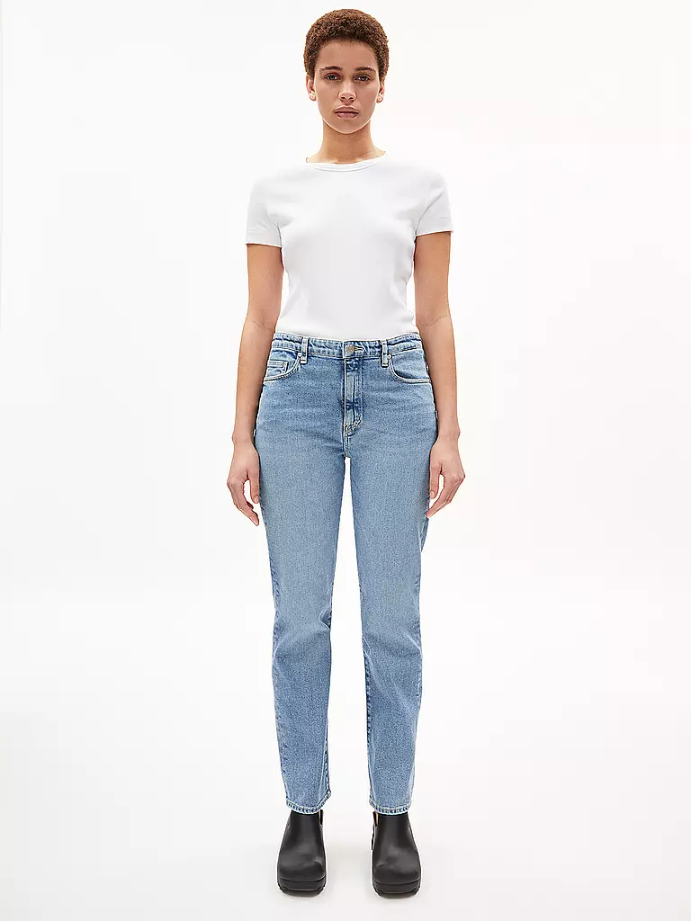 ARMEDANGELS | Jeans coupe droite CARENAA | hellblau