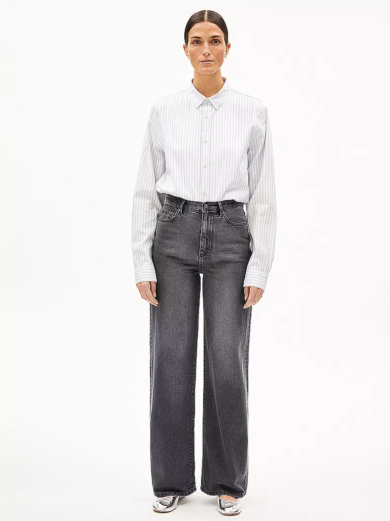 ARMEDANGELS | Jeans Jambe Large ENIJAA | schwarz