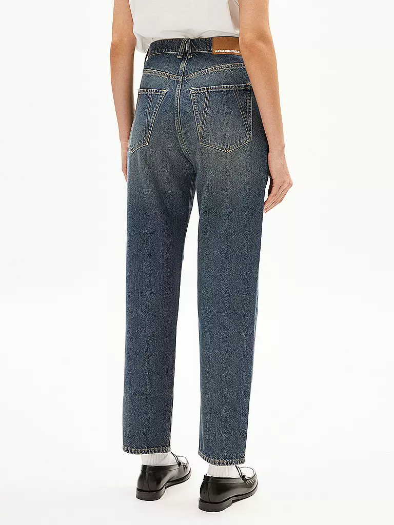 ARMEDANGELS | Jeans Straight Fit 7/8  AAIKALA | Bleu