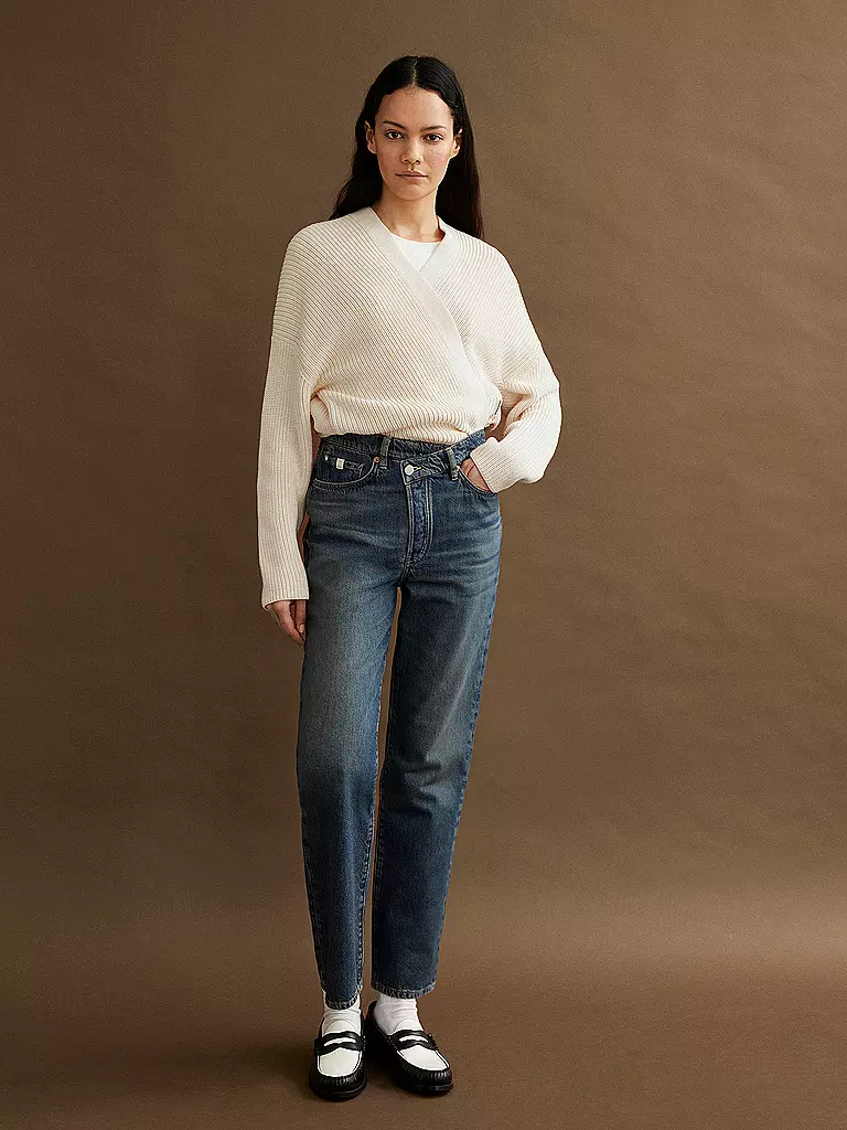 ARMEDANGELS | Jeans Straight Fit 7/8  AAIKALA | Bleu