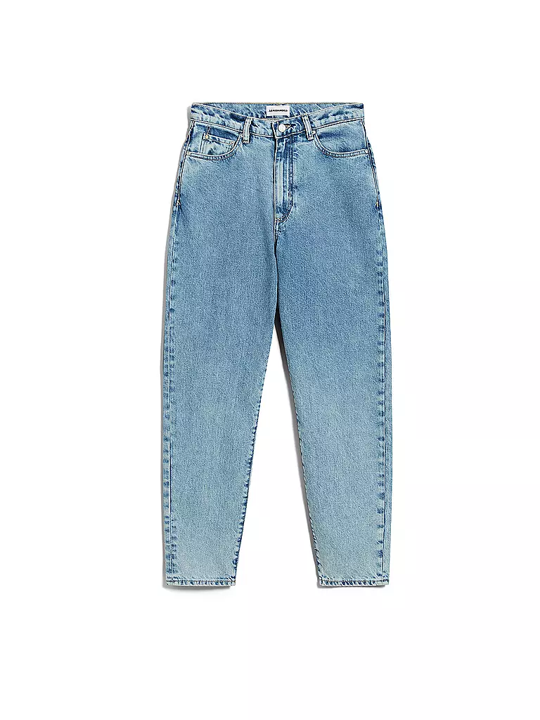 ARMEDANGELS | Jeans taille haute coupe mom MAIRAA | Bleu clair