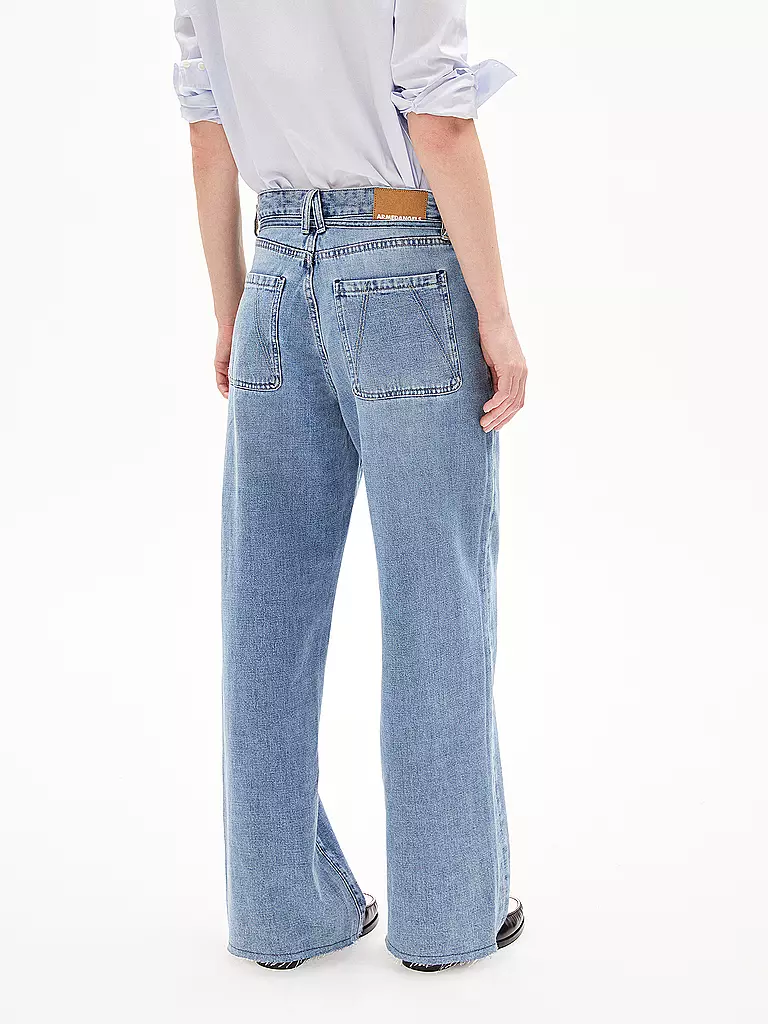 ARMEDANGELS | Jeans Wide Leg HAAYI | Bleu clair