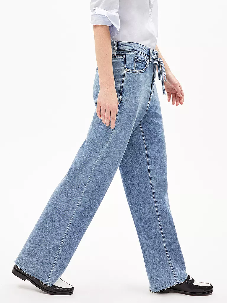 ARMEDANGELS | Jeans Wide Leg HAAYI | Bleu clair