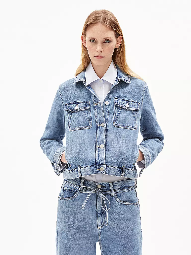 ARMEDANGELS | Jeansjacke BLUSONAA  | Bleu clair