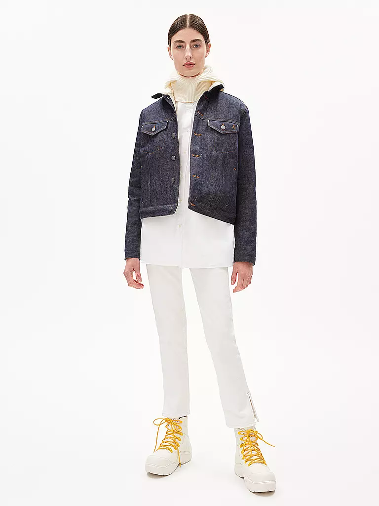 ARMEDANGELS | Jeansjacke VELITAA  | Bleu foncé