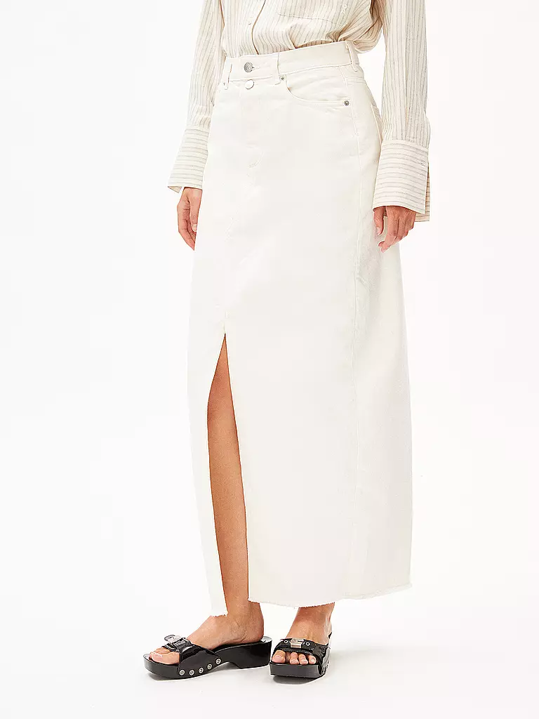 ARMEDANGELS | Jeansrock KITAARI | Crème