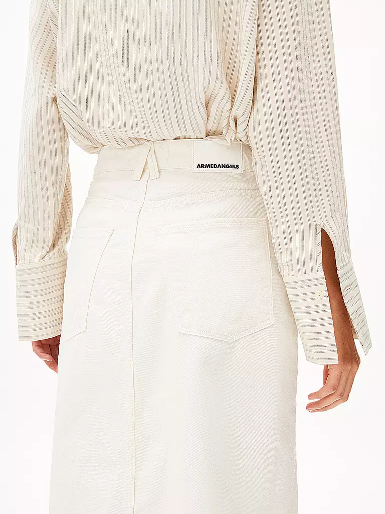 ARMEDANGELS | Jeansrock KITAARI | Crème