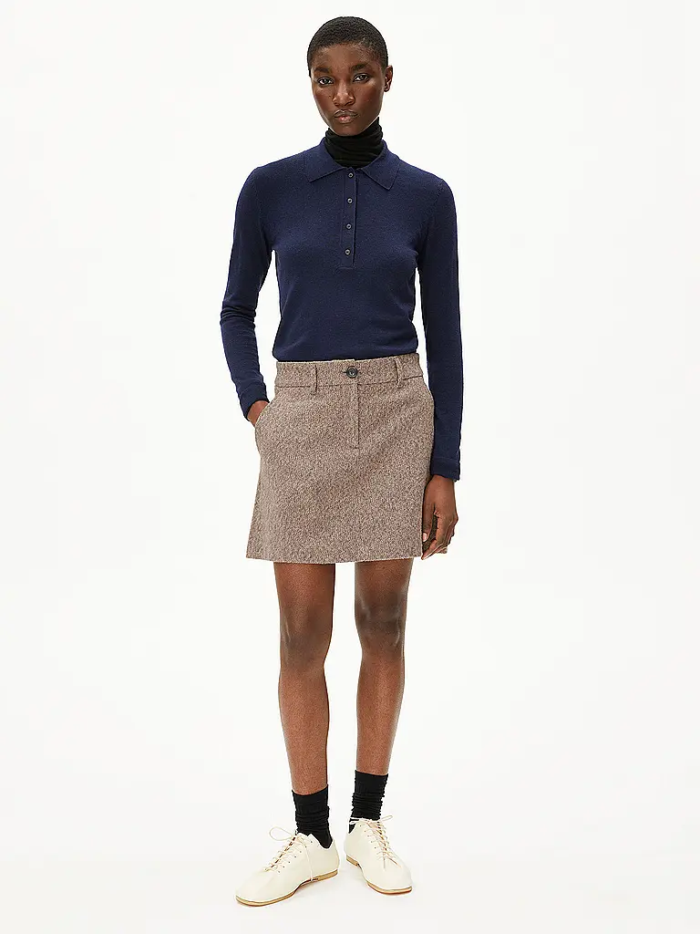 ARMEDANGELS | Jupe business HANNAAHLA | Camel